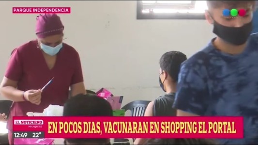 A partir del 2 de marzo se muda el vacunatorio de la Rural al Shopping Portal