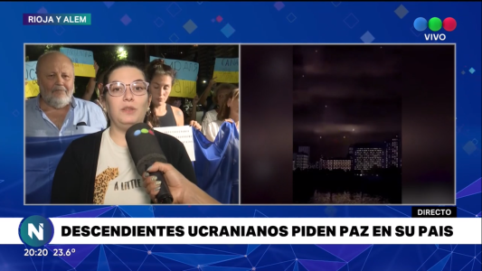 “Paz en Ucrania”: el pedido que también se hizo escuchar en Rosario