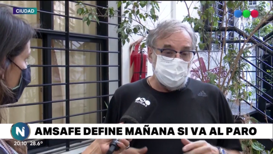 Amsafe define este sábado si los docentes públicos también van al paro