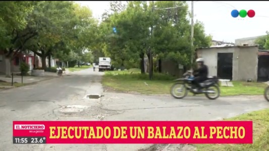 Remisero almorzaba con su familia y lo asesinaron de dos tiros