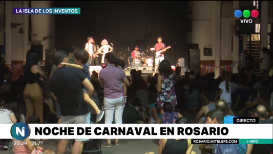 Noche de Carnaval en Rosario