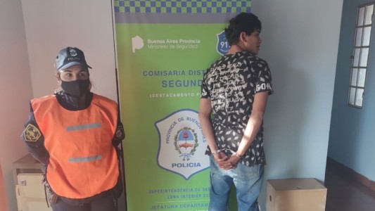 Lo detuvieron el domingo, lo liberaron el lunes y hoy volvió a caer preso por robo