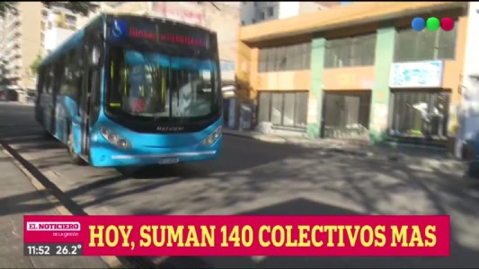 Ya están circulando los 140 nuevos colectivos en el transporte urbano