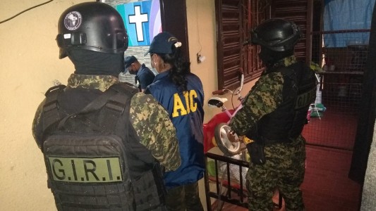 Operativo antinarco en dos búnkeres de barrio Grandoli