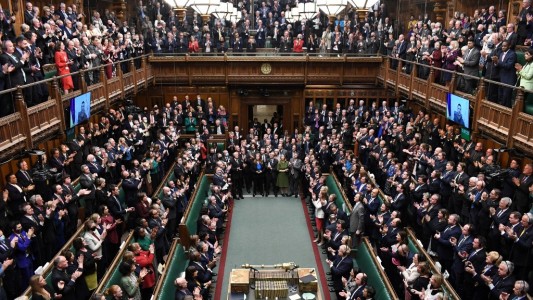 Zelenski evocó a Churchill en el Parlamento británico: "Lucharemos hasta el final"