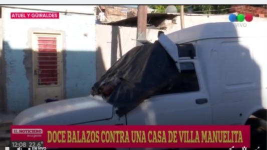 Feroz balacera a metros de una escuela en barrio Villa Manuelita
