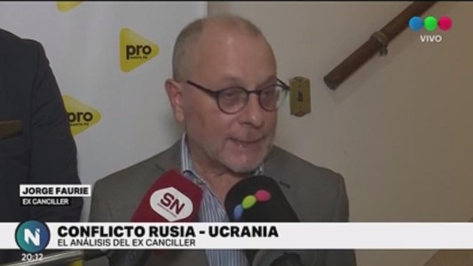 Jorge Faurie: "Argentina no puede dudar en condenar las atrocidades que ocurren en Ucrania"