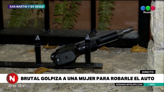 Brutal golpiza a una mujer para intentar robarle el auto