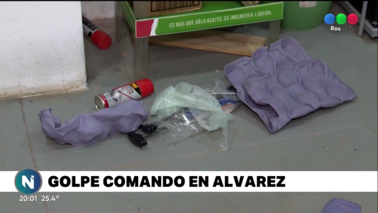 Golpe comando en Álvarez