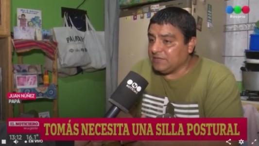 Una familia necesita una silla postural para su hijo de 5 años