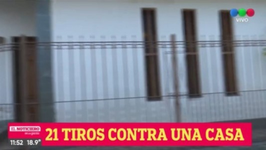 Atacaron una vivienda familiar con 21 tiros