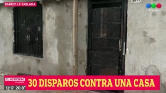 Ametrallaron casa allanada con más de 30 tiros en barrio Tablada