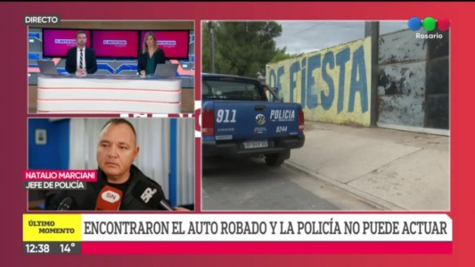 Marciani: “Al fiscal le notificamos de inmediato y estamos esperando sus órdenes para proceder”