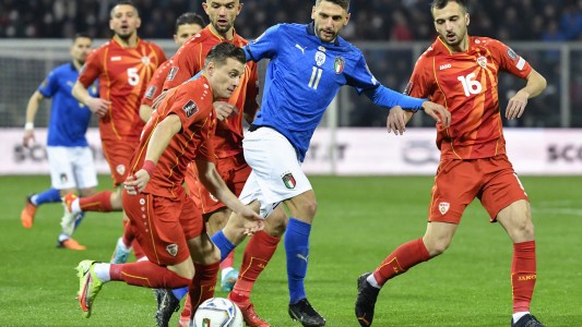 Macedonia del Norte le ganó a Italia en el Repechaje y lo dejó afuera del Mundial de Qatar