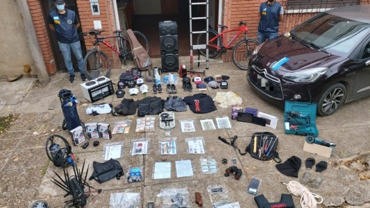 Desarticularon sofisticada banda que realizaba asaltos comando cronometrados