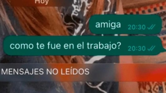 Preguntó a su amiga cómo le fue en su primer día de trabajo y la respuesta se volvió viral