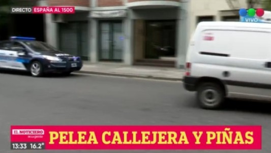 Pelea a lo "Relatos Salvajes": se agarraron a las piñas en pleno centro