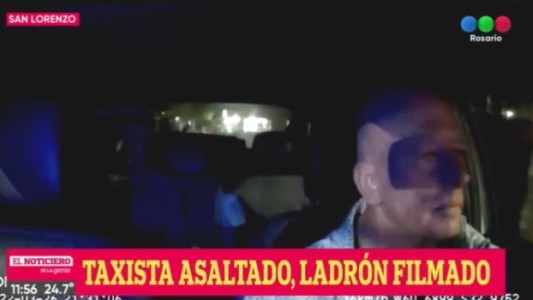 Video: así asaltaron a un taxista en barrio Las Flores