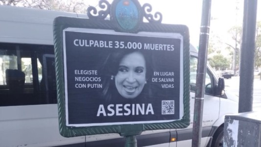 "Se empeñan en dividirnos": Alberto Fernández repudió los afiches contra Cristina Kirchner