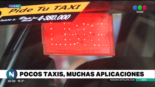 ¿Por qué no hay taxis en Rosario durante la noche?