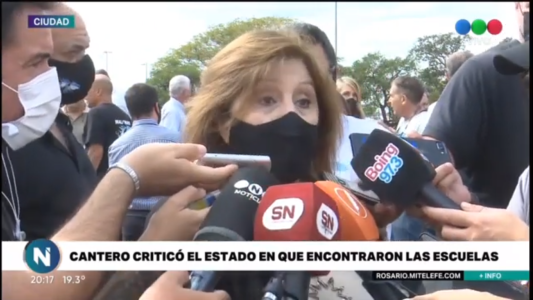 Cantero: “Recibimos los edificios escolares en un estado de abandono alarmante”