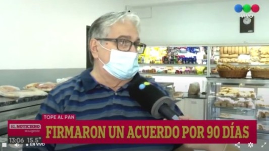 Acordaron fijar el precio del pan por 90 días