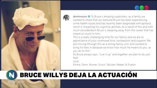 ¿Qué es la afasia?, la afección por la cual Bruce Willis se retira de la actuación