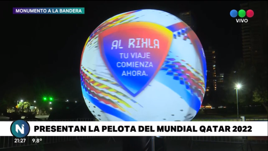 Rosario, elegida para la presentación de la pelota de Qatar 2022
