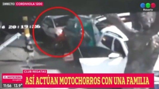 Asaltaron a mano armada a una familia en la puerta de un club de zona norte