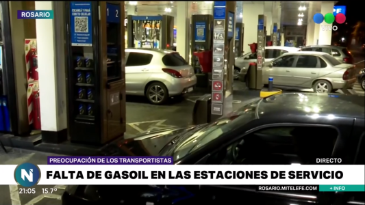 Falta gasoil en las estaciones de servicio