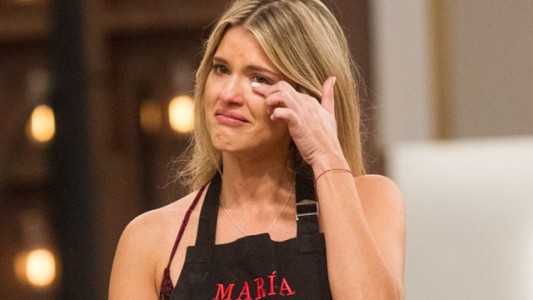 El angustiante llanto de Mery del Cerro por ser eliminada en Masterchef Celebrity