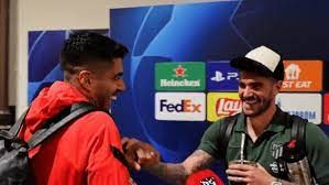 Luis Suárez se burló de Rodrigo de Paul por la forma en la que prepara el mate