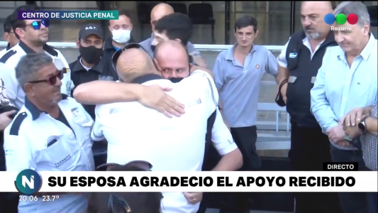 Inspector quedó libre tras los incidentes en un operativo en calle Mitre al 900