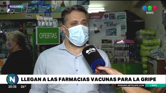 Llegan a las farmacias vacunas para la gripe