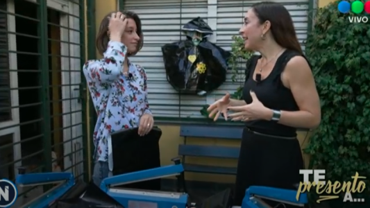 Te presento: usan los sachets de leche para armar bolsas de dormir para indigentes