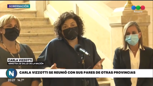 La ministra de Salud de la Nación recomendó continuar con el uso del barbijo