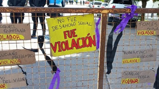 Apelaron el fallo absolutorio por la violación grupal en Chubut: "Falta de perspectiva de género"