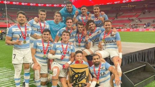 Histórico: Los Pumas 7´s se consagraron campeones en Vancouver tras derrotar a Fiji en la final