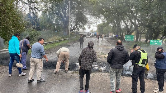 Urgente: se levantó el piquete en la zona de Villa La Ribera