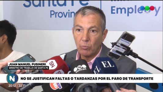 Paro de colectivos: la provincia aseguró que no se justificarán faltas o tardanzas