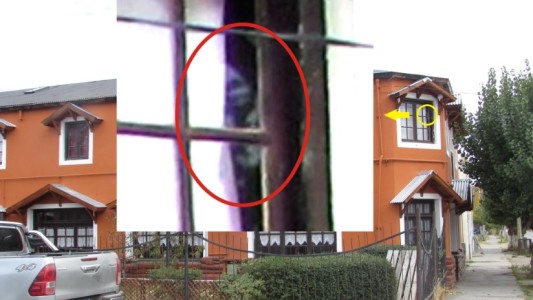 La misteriosa figura que fotografió un veterano de Malvinas en un hotel de Chubut