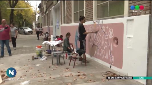 “Pintando sueños”, murales en las escuelas