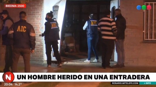 Lo balearon en la cabeza para robarle el auto en una entradera