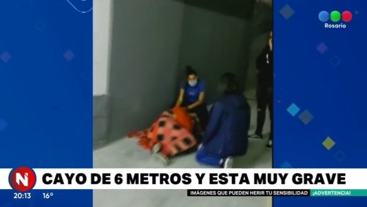 Cayó desde seis metros de altura cuando intentaba rescatar a su gato