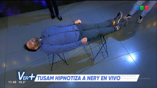 Tusam hipnotizó a Nery Bó en Ver+