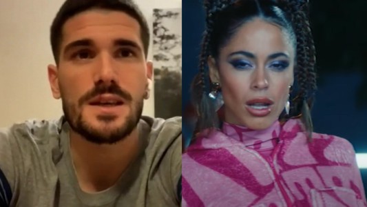 La reacción de Rodrigo de Paul ante la nueva canción de Tini Stoessel, "La Triple T"