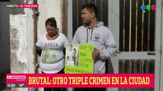 La familia masacrada en Tablada había ido de una abuela a buscar un bolsón de comida
