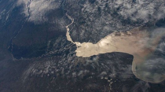 La NASA tomó una foto del Río de la Plata y se volvió viral