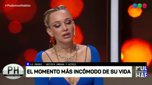 La Joaqui reveló, en PH,  secretos de su escena de sexo con Nico Furtado en El Marginal