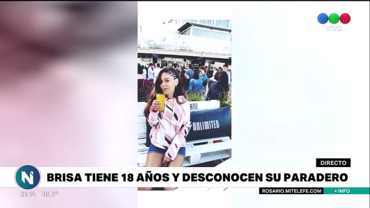 Brisa tiene 18 años y desconocen su paradero